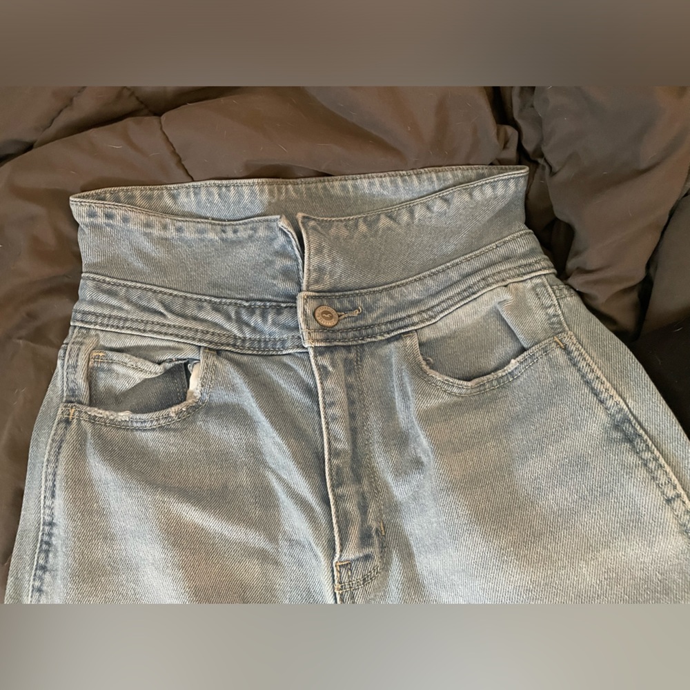 very high rise jeans